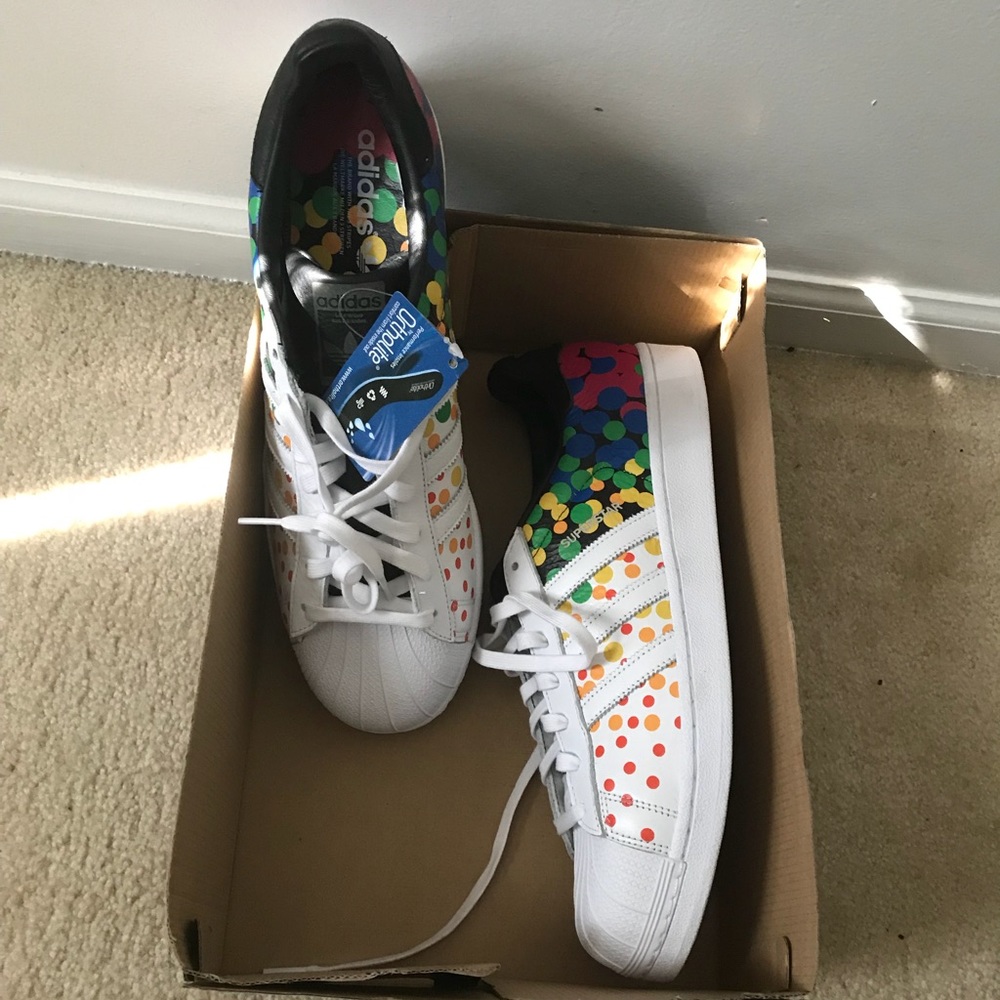 Adidas superstar gay pride limited edition sneaker